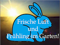 Frische Luft und Frühling im Garten